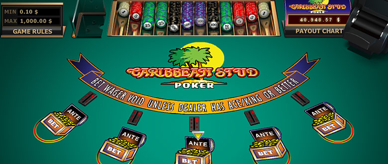 Caribbean stud poker in las vegas casinos